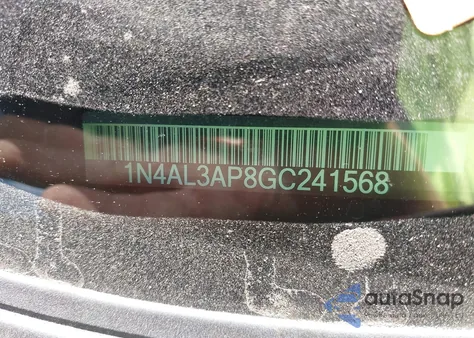 2016 Nissan Altima 2.5 S from USA, damaged, VIN 1N4AL3AP8GC241568